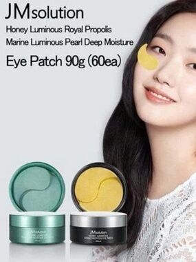 JMsolution Moisturizing Eye Patches Pearl & Royal Propolis Extract 60pc(1 pack)